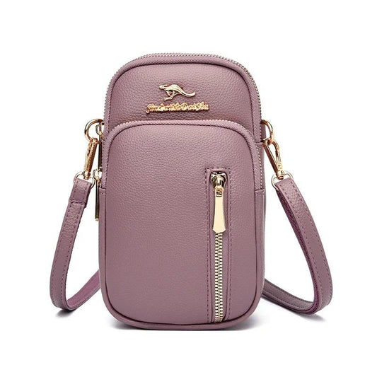 Sac à main de luxe pour femme, petit format, avec poche pour téléphone portable (EGB188)