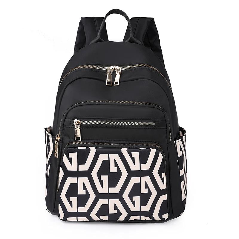 Sac à dos pour femme avec motif imprimé (EGB137)