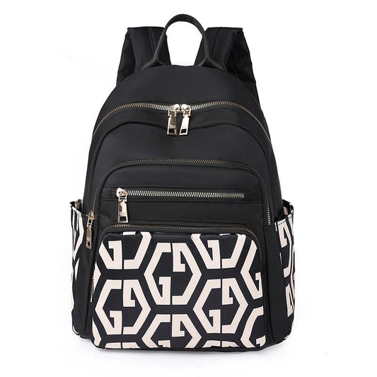 Sac à dos pour femme avec motif imprimé (EGB137)