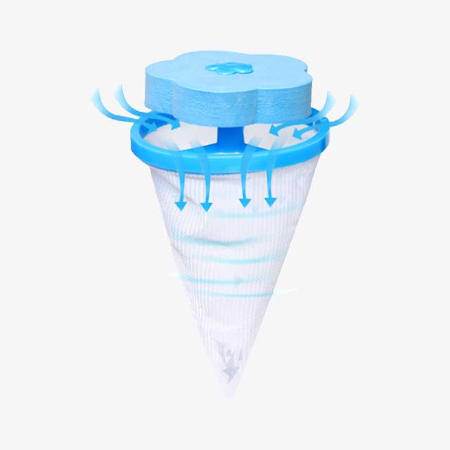 1PC Washing Machine Mesh Bag - Hair & Wool Filtering Laundry Device for Cleaning and Maintenance