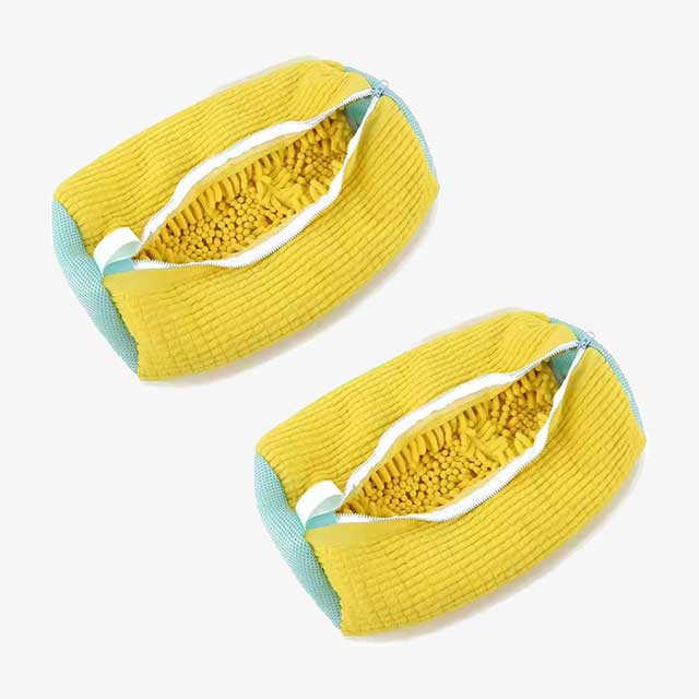1/2PCS Washing Shoes Bag - Cotton Laundry Bag for Fluffy Fibers, Dirt Removal & Anti-Deformation, Shoes & Clothes Organizer