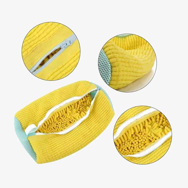 1/2PCS Washing Shoes Bag - Cotton Laundry Bag for Fluffy Fibers, Dirt Removal & Anti-Deformation, Shoes & Clothes Organizer