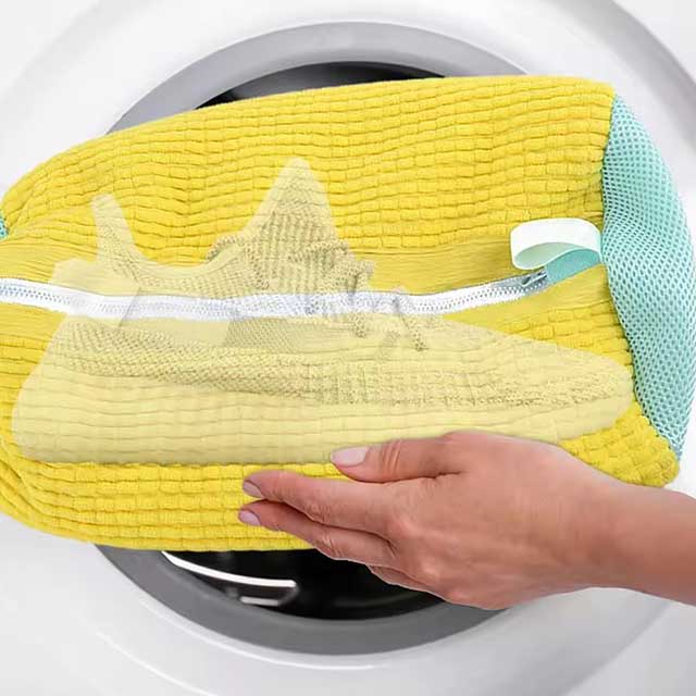 1/2PCS Washing Shoes Bag - Cotton Laundry Bag for Fluffy Fibers, Dirt Removal & Anti-Deformation, Shoes & Clothes Organizer