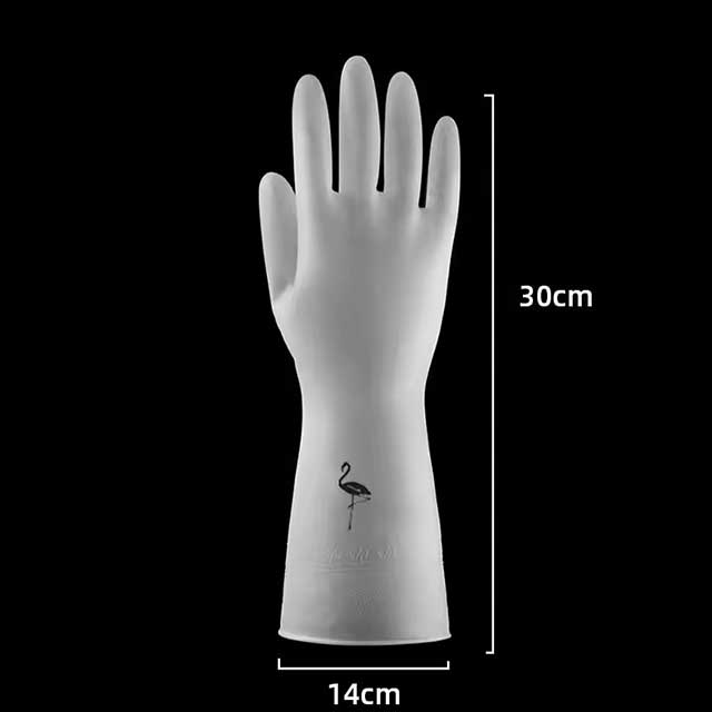 Waterproof Housework Cleaning Gloves – Durable Latex Gloves for Kitchen, Laundry, and Dishwashing, Wear-Resistant Rubber Gloves
