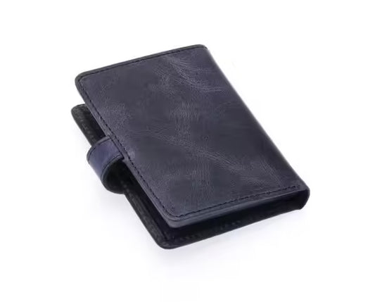 Westpolo Alex Crazy Tumbled Genuine Leather Unisex Wallet with Large Card Holder (310C)