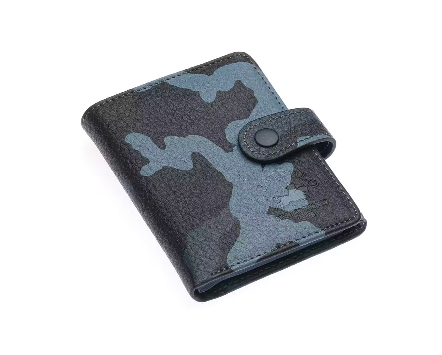 Westpolo Alex Crazy Tumbled Genuine Leather Unisex Wallet with Large Card Holder (310C)