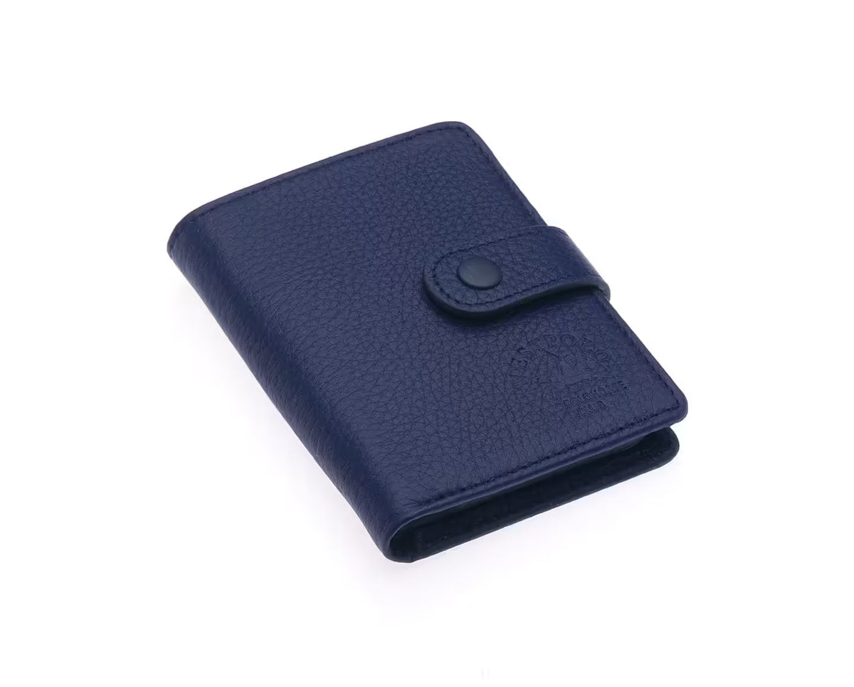 Westpolo Alex Portefeuille unisexe porte-cartes en cuir véritable