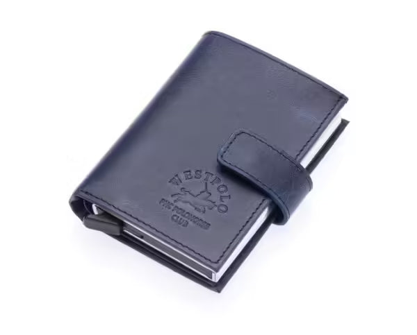 Westpolo Alex Genuine Leather Unisex Wallet with Large Card Holder (5570C)