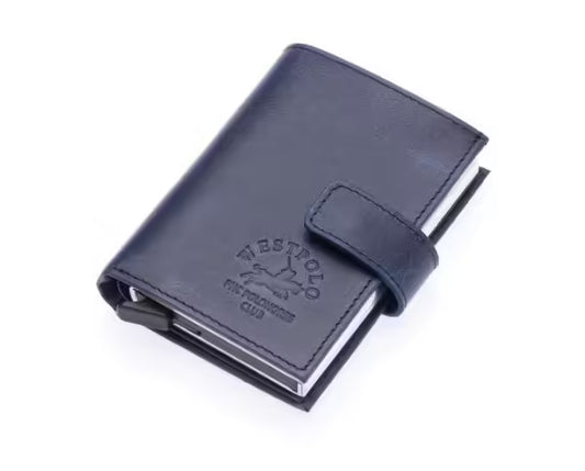 Westpolo Alex Genuine Leather Unisex Wallet with Large Card Holder (5570C)