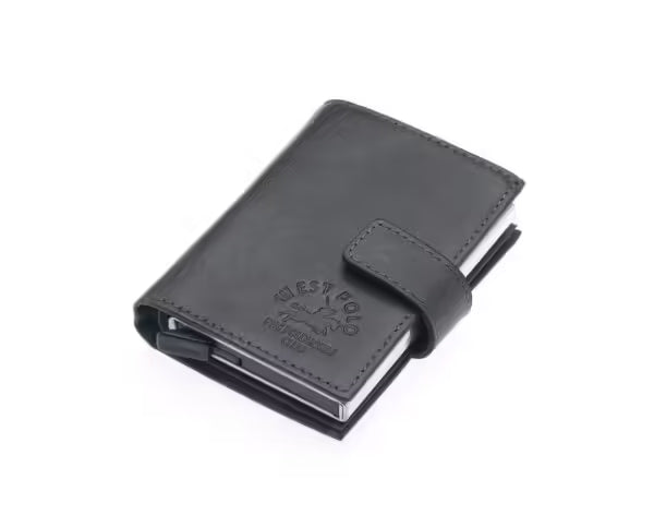 Portefeuille unisexe Westpolo Crazy en cuir (5570C)