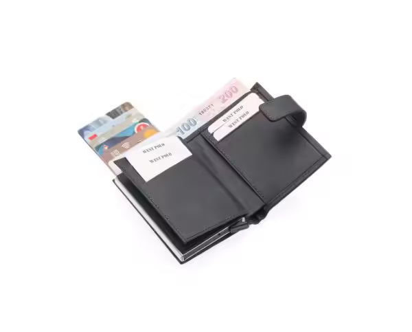 Westpolo Alex Genuine Leather Unisex Wallet with Large Card Holder (5570C)