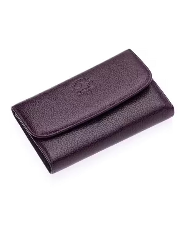 Portefeuille en cuir véritable Westpolo Alice pour femmes (423)