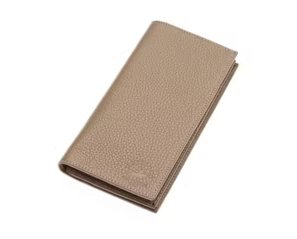 Portefeuille unisexe Westpolo Bard en cuir véritable grainé avec compartiment pour téléphone (877) 