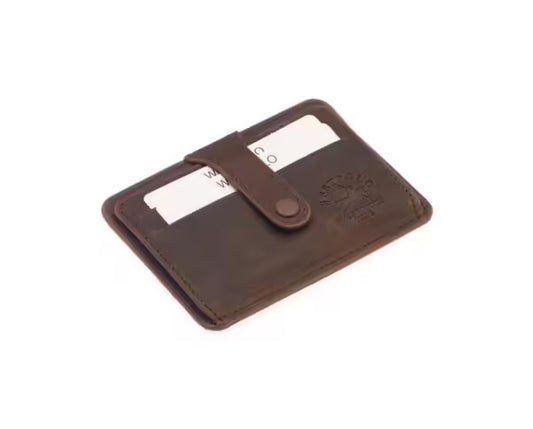 Westpolo Carpi Multi Compartment Unisex Genuine Flirt Leather Card Holder (115C)