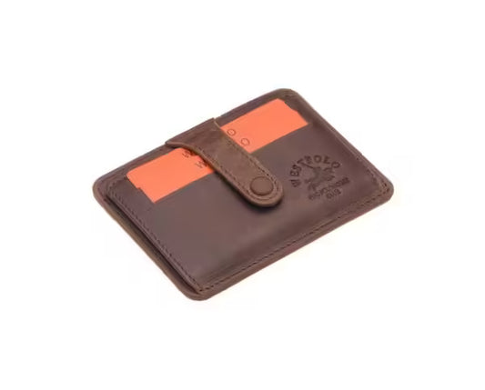 Westpolo Carpi Multi Compartment Unisex Genuine Flirt Leather Card Holder (115C)