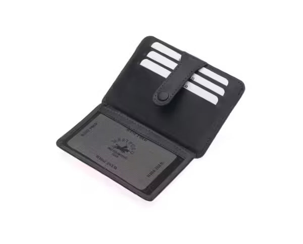 Westpolo Carpi Multi Compartment Unisex Genuine Flirt Leather Card Holder (115C)