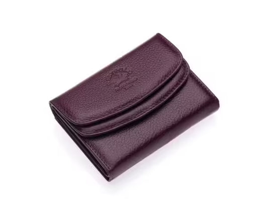 Westpolo Cindy Genuine Leather Small Women's Wallet with Coin and Card Holder Compartment (415)