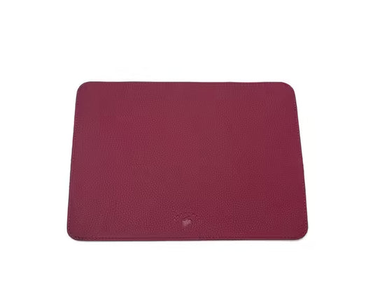 Westpolo Dizzy Genuine Leather Mousepad - Claret Red