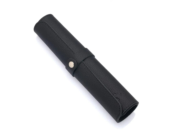 westpolo dizzy genuine leather mousepad – black gallery img 1