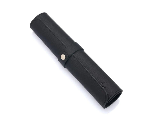 westpolo dizzy genuine leather mousepad – black gallery img 1