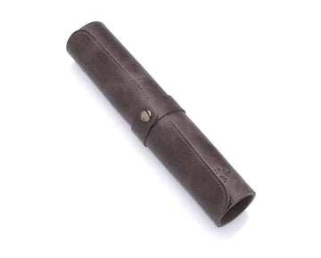 westpolo dizzy genuine leather mousepad – gray gallery img 1