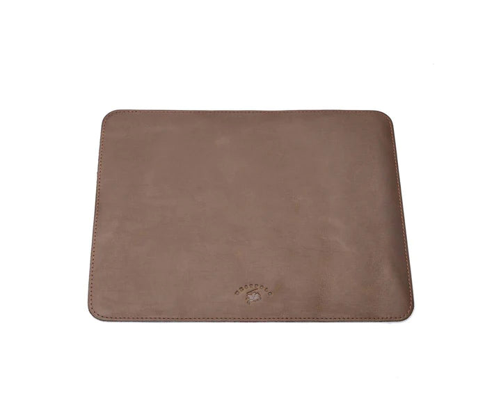 westpolo dizzy genuine leather mousepad – khaki featured img