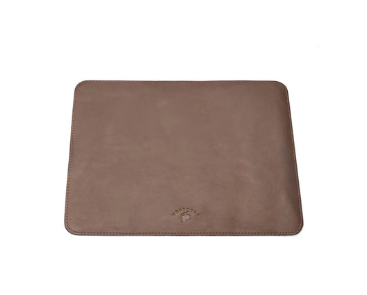 westpolo dizzy genuine leather mousepad – khaki featured img