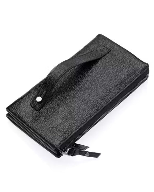 Westpolo Egel Unisex Genuine Leather Hand Portfolio with Phone Compartment (7070)