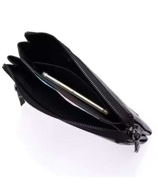 Westpolo Egel Unisex Genuine Leather Hand Portfolio with Phone Compartment (7070)