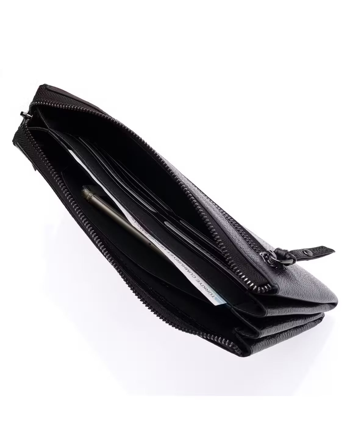 محفظة ويستبولو إيجل للجنسين من الجلد الطبيعي مع حجرة للهاتف (7070) 