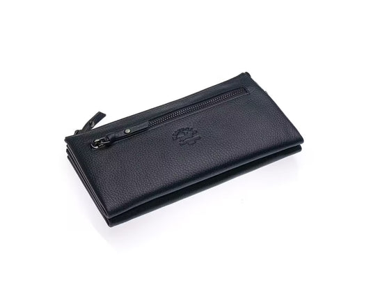 Westpolo Egel Unisex Genuine Leather Hand Portfolio with Phone Compartment (7070)