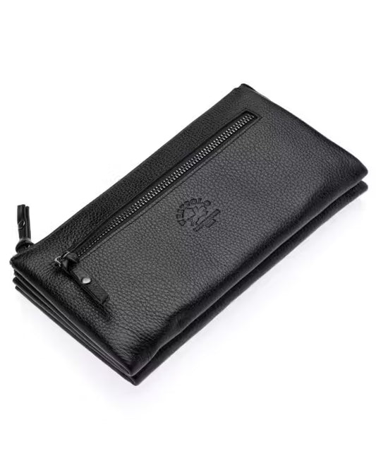 Westpolo Egel Unisex Genuine Leather Hand Portfolio with Phone Compartment (7070)