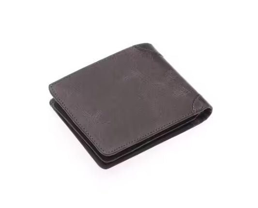 Westpolo Genuine Crazy Leather Unisex Leather Wallet With Abundant Credit Card Compartment (536C)