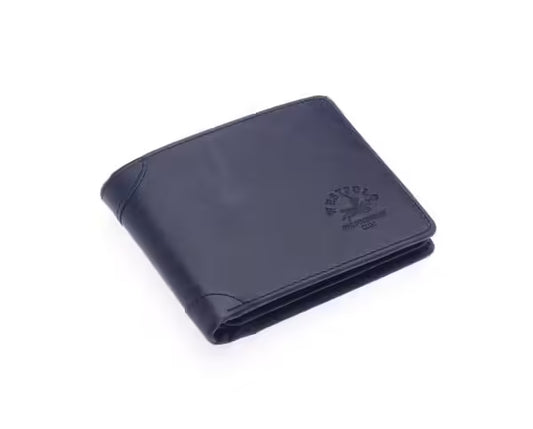 Westpolo Genuine Crazy Leather Unisex Leather Wallet With Abundant Credit Card Compartment (536C)