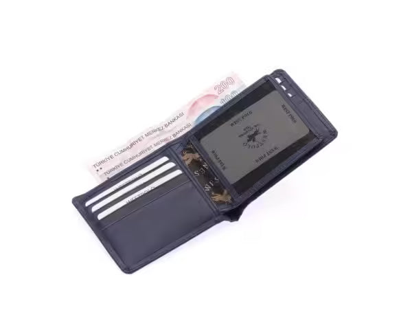 Westpolo Genuine Crazy Leather Unisex Leather Wallet With Abundant Credit Card Compartment (536C)