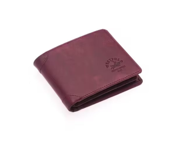 Westpolo Genuine Crazy Leather Unisex Leather Wallet With Abundant Credit Card Compartment (536C)