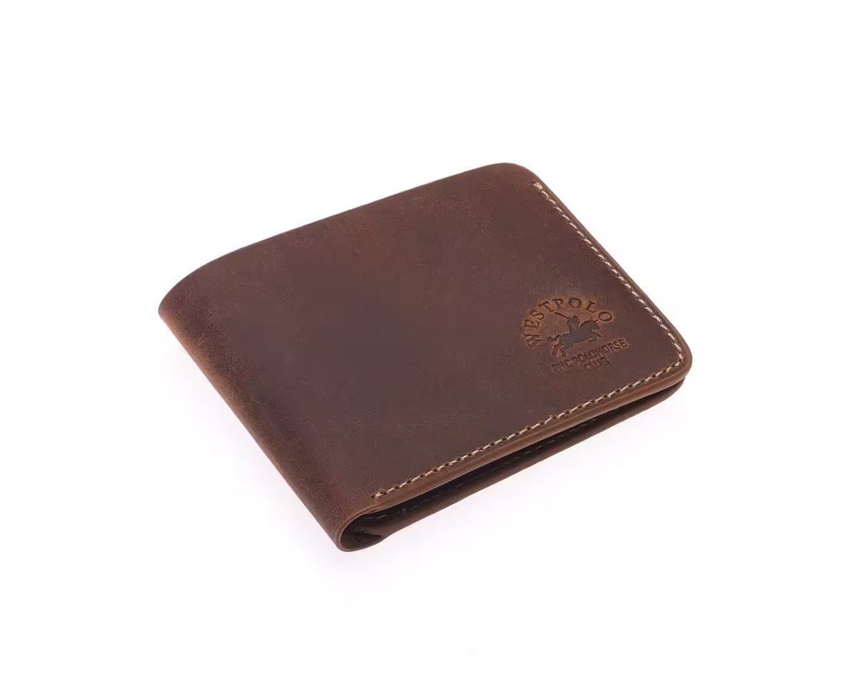 Portefeuille homme Westpolo en cuir Crazy véritable (1419C)