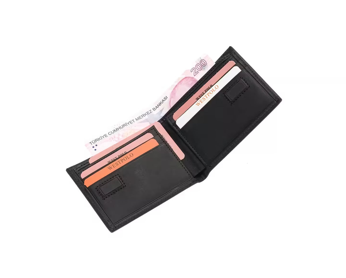 Westpolo Crazy Leather Cardholder Wallet (2710C)