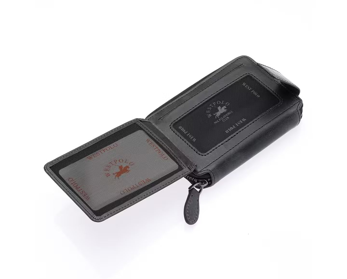 Westpolo Genuine Crazy Tumbled Leather Vintage Card Holder Wallet (1795C)