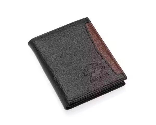 Westpolo Genuine Leather Men Cardholder Wallet (202)
