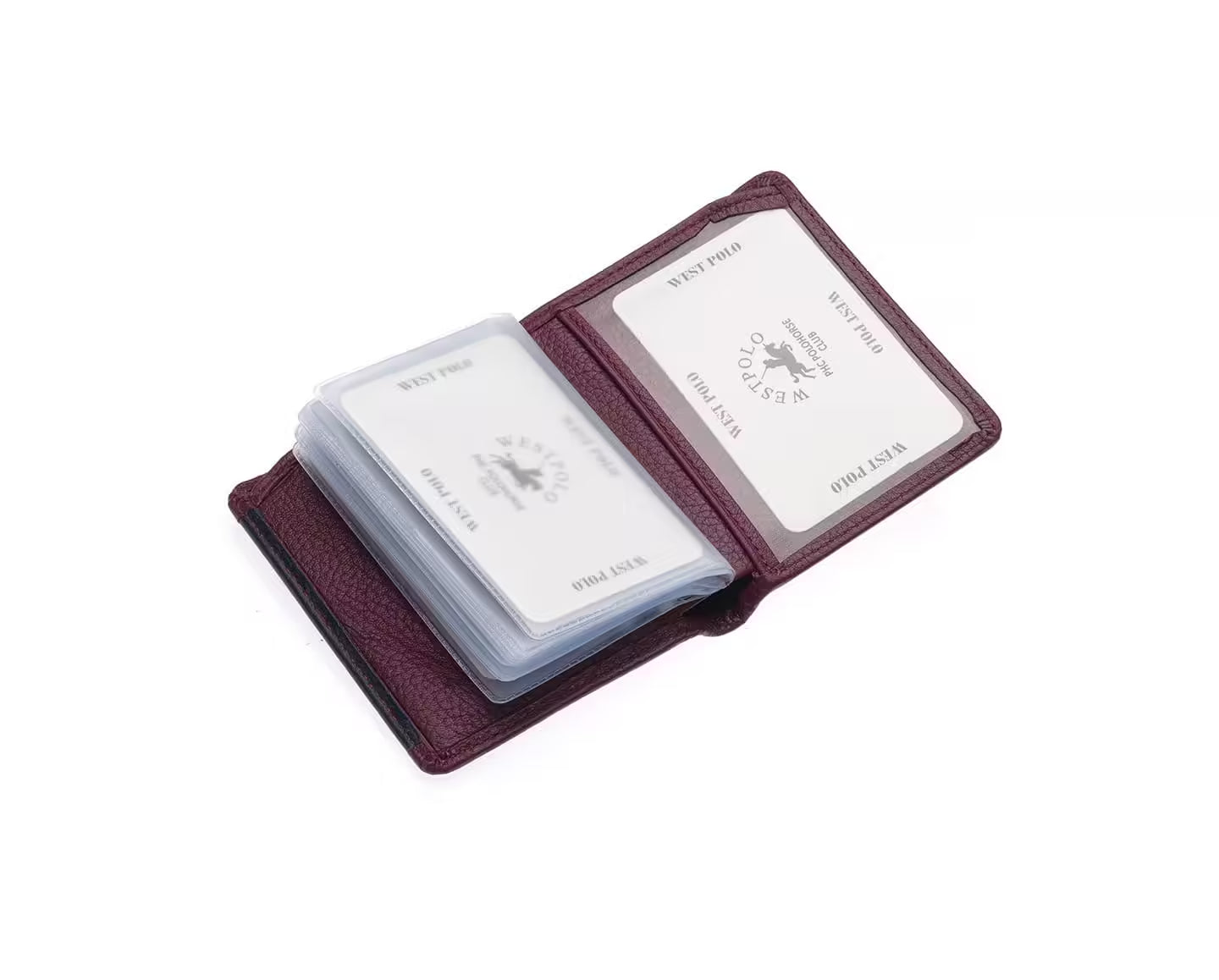 Westpolo Genuine Leather Men Cardholder Wallet (202)