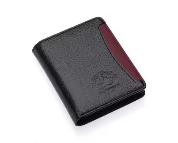Westpolo Genuine Leather Men Cardholder Wallet (202)