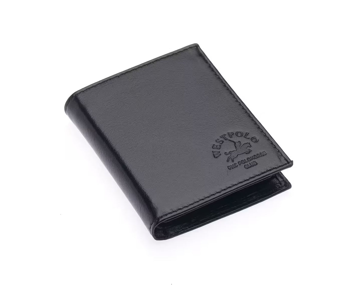 Porte-cartes en cuir véritable Westpolo (71)