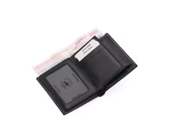 Porte-cartes en cuir véritable Westpolo (71)