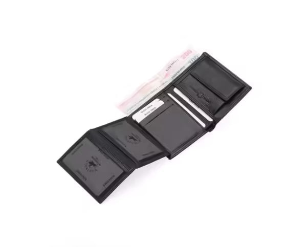 Porte-cartes en cuir véritable Westpolo (71)
