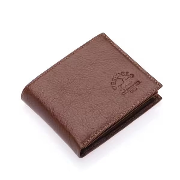 Portefeuille classique Westpolo en cuir véritable pour homme (36)