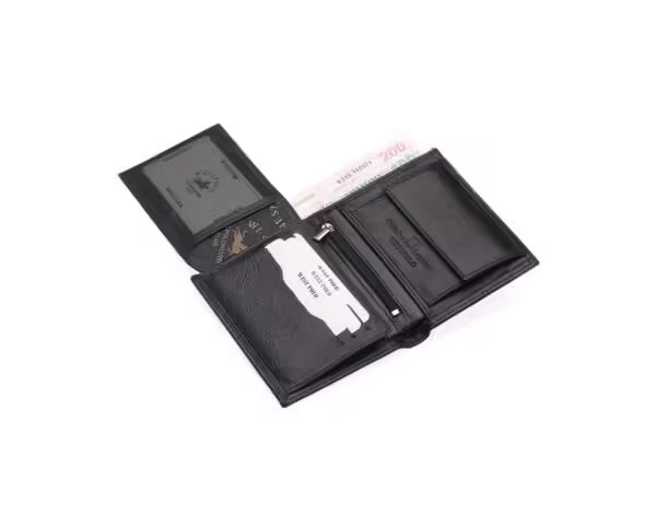 Portefeuille homme Westpolo en cuir véritable (01)
