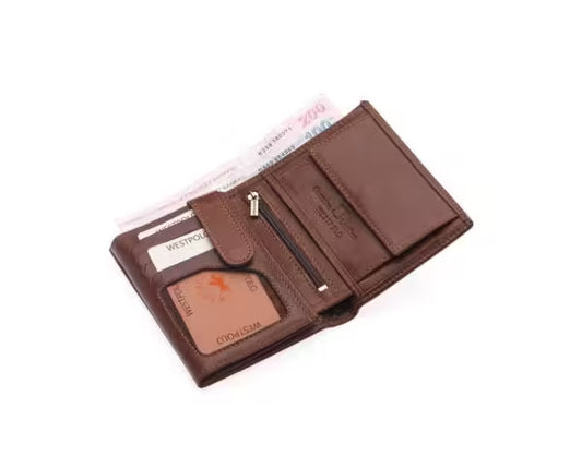 Westpolo Genuine Leather Men Wallet (03)