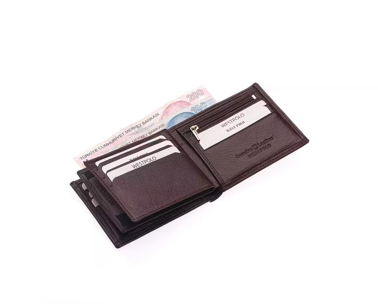 Westpolo Genuine Leather Men Wallet (08)