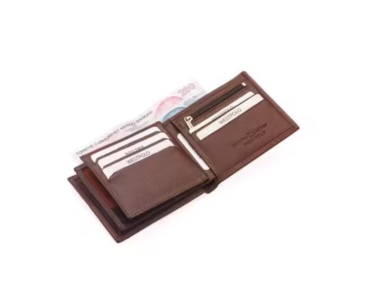Westpolo Genuine Leather Men Wallet (08)